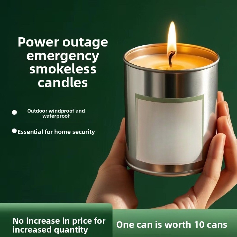 Power Outage Light - 緊急防災キャンドル 無煙無臭 防水防風キャンドル 家庭用停電時・屋外照明用