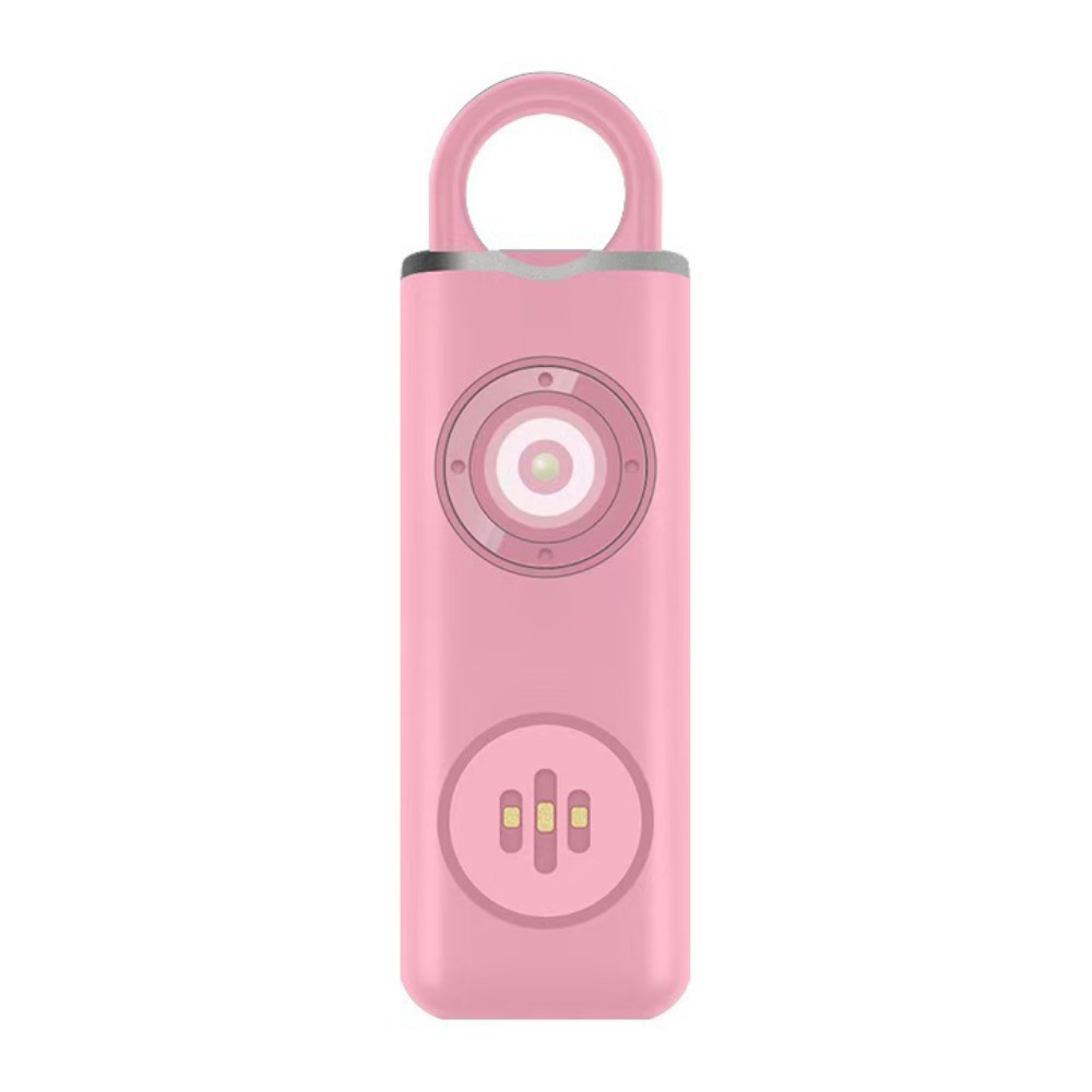 Personal Alarm Keychain - 130デシベルの高音量パーソナルアラーム、低バッテリー通知、LEDストロボライト、携帯用アラームキーホルダー、耐衝撃性