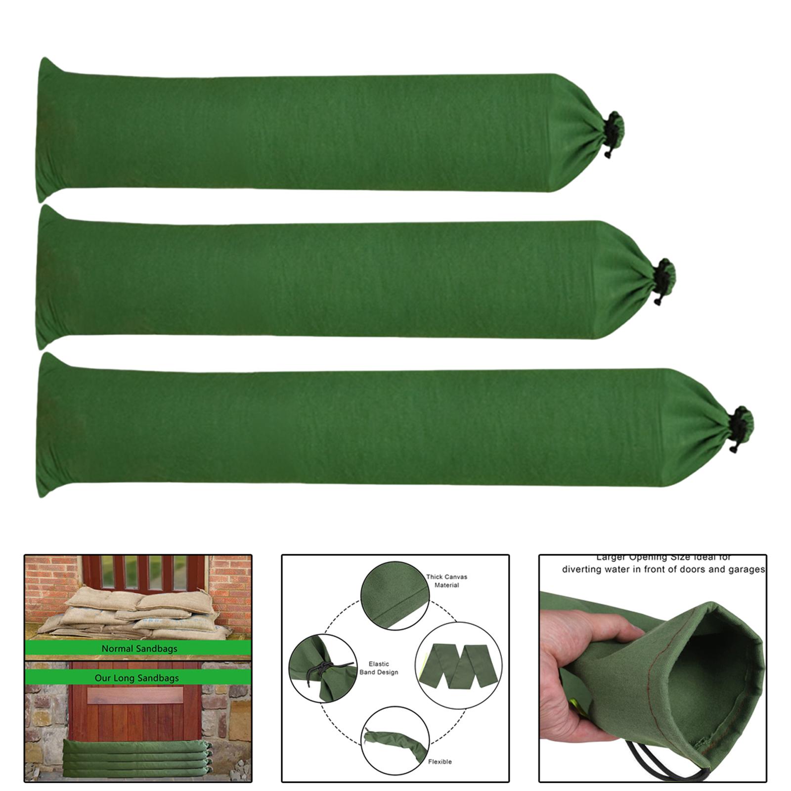 Flood Barrier Bag - 再利用可能な防潮土嚢、嵐や雨から庭や家を守るための防護具