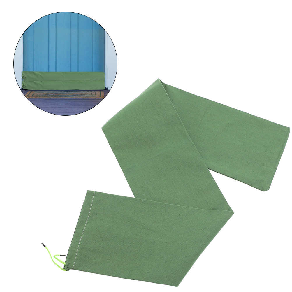 Flood Barrier Bag - 2個入り、長尺タイプの防潮用土嚢。丈夫で再利用可能なキャンバス製、防水仕様。洪水対策や水害対策に。
