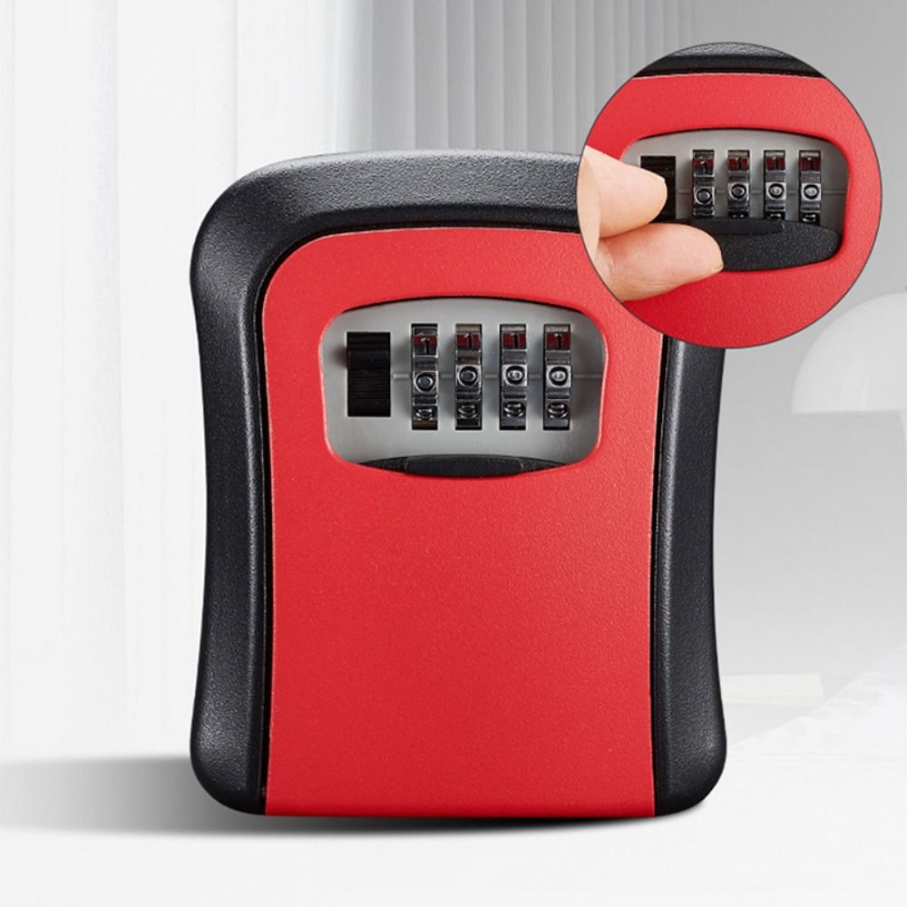 安全な収納ボックス 壁掛け式パスワードキーボックス 頑丈な盗 - Lockbox Key Secure のレビューと価格