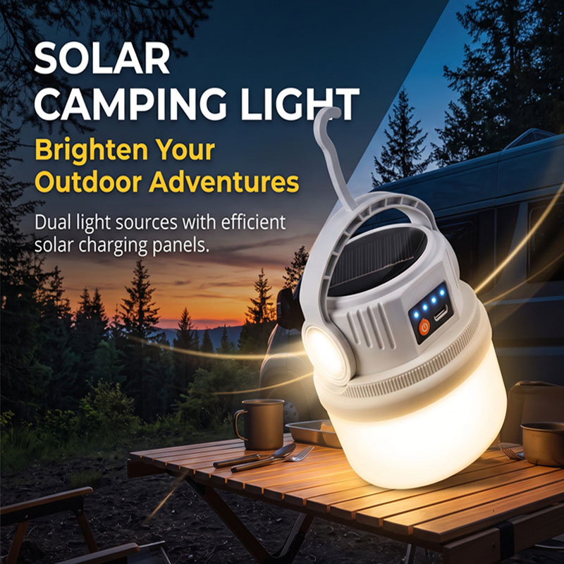 ソーラーキャンプライト 防水 アウトドア LED電球 充電式 - Power Outage Light のレビューと価格