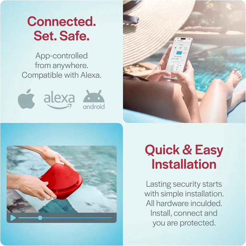 プール用アラーム付き救命浮環 F2208 認証済み |    - Pool Alarm Float のレビューと価格