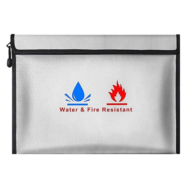N35R-耐火・防水ドキュメントバッグ、証明書、現金、カード - Fire Safe Document のレビューと価格
