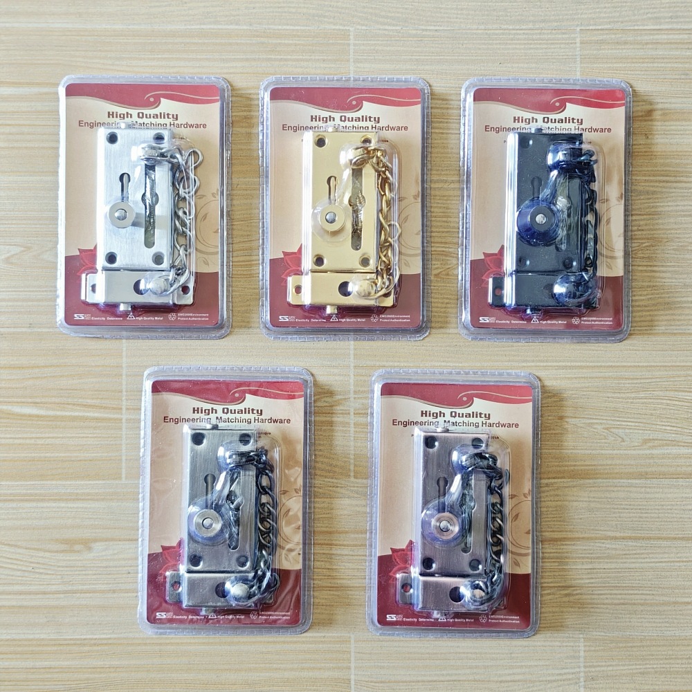 ステンレス製セキュリティチェーン、新型ドア・ホテル用ラッチ、 - Security Chain Door のレビューと価格
