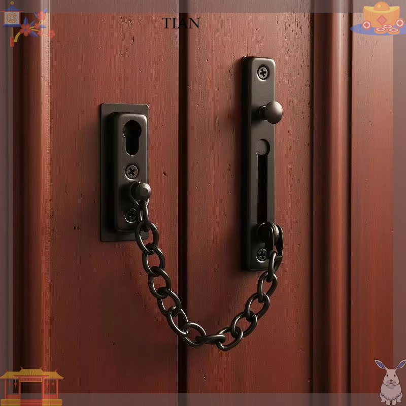 ドアチェーン（鍵付き）、ドアロックボルト、チェーン、子供用安 - Security Chain Door のレビューと価格